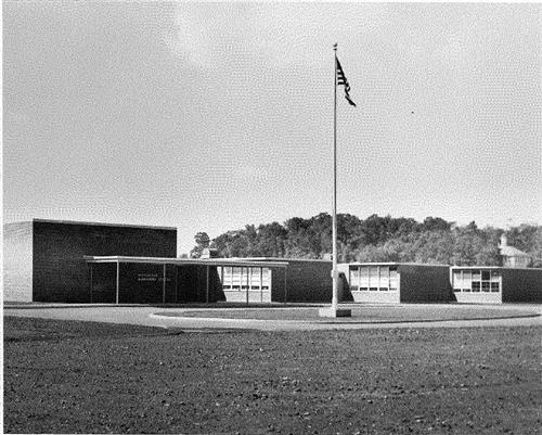 Front of School 1955 